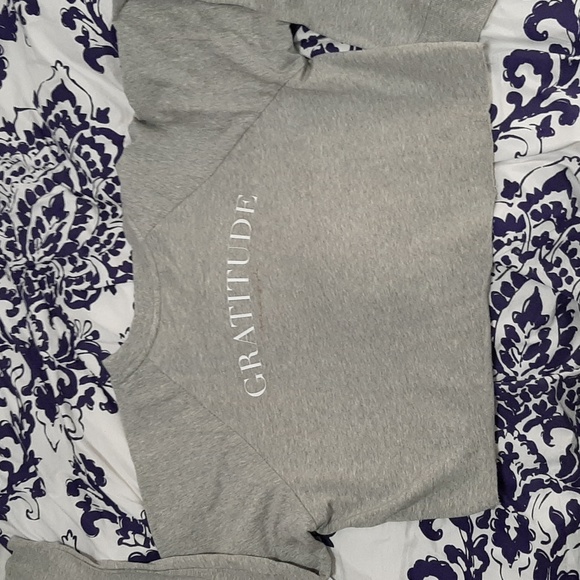 Spiritual Gangster Tops - SPIRITUAL gangster crop sweater "grateful"